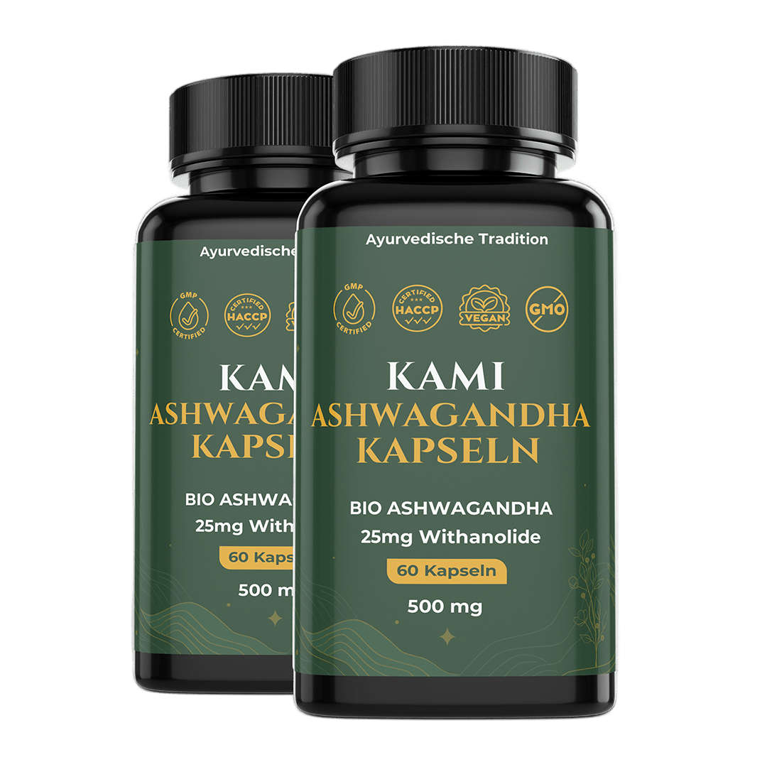 Kami Ashwagandha Kapseln 2er Set