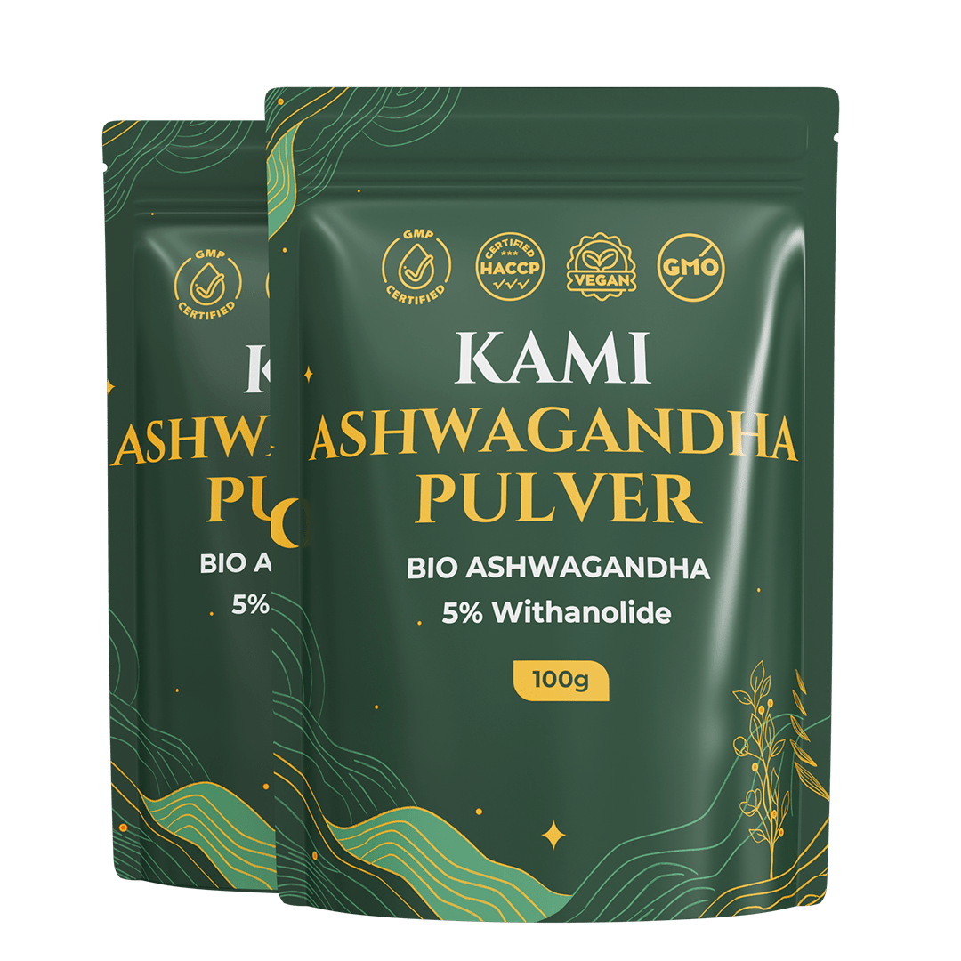 Kami Ashwagandha Pulver 2er Set
