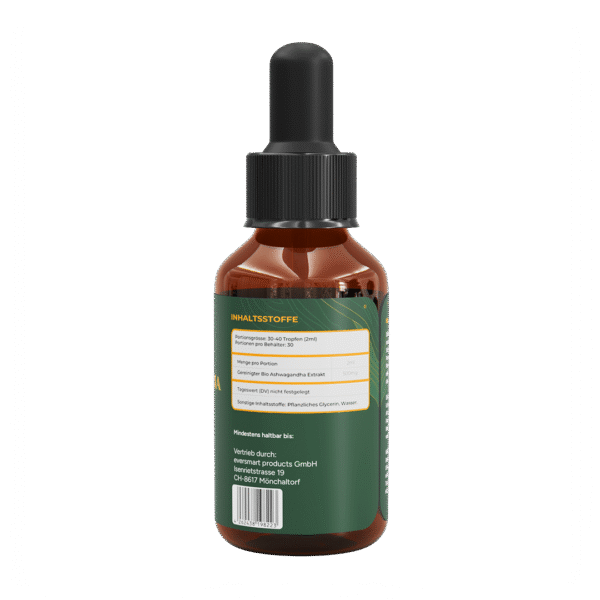 Kami Ashwagandha Tropfen Inhaltsstoffe