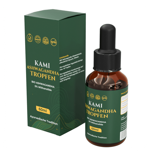 Kami Ashwagandha Tropfen mit 5% Withanolide