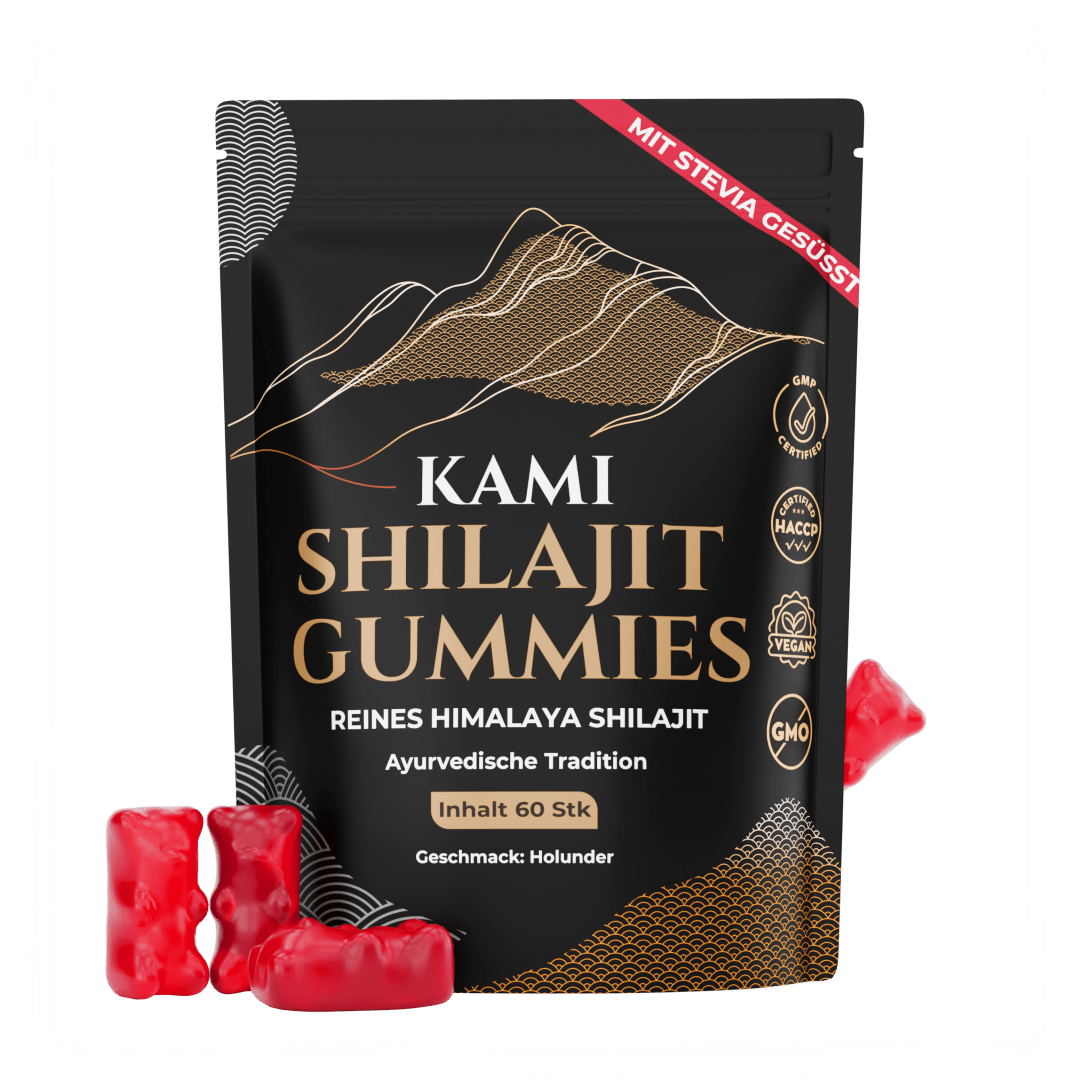 Kami Shilajit Gummies Holundergeschmack